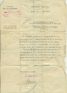 Autorisation de survol